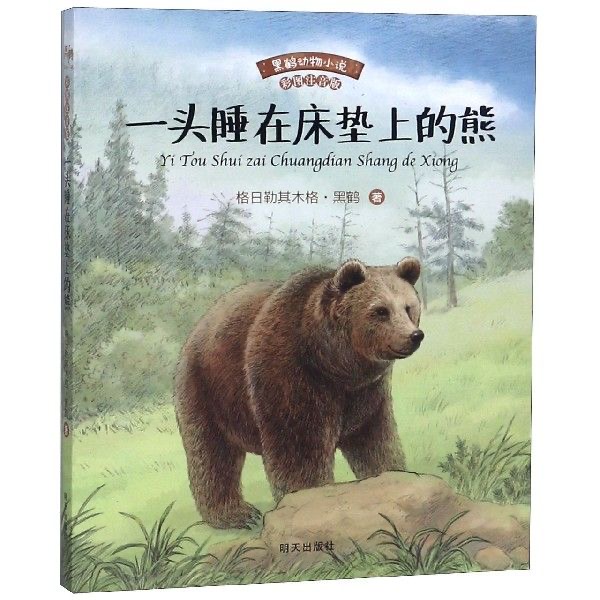黒鶴動物小說-頭睡在床墊上的熊